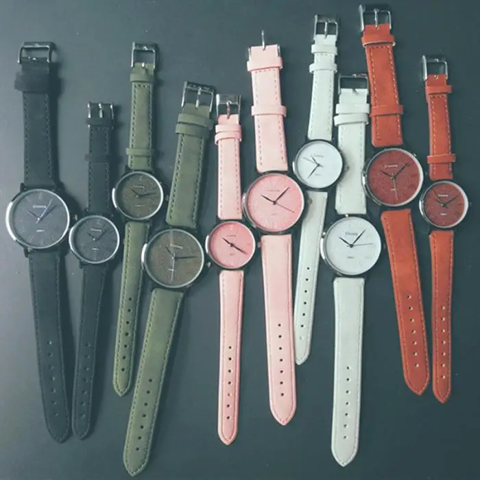 1 шт. женские мужские наручные кварцевые часы Круглый Сплав Модный повседневный подарок TY53
