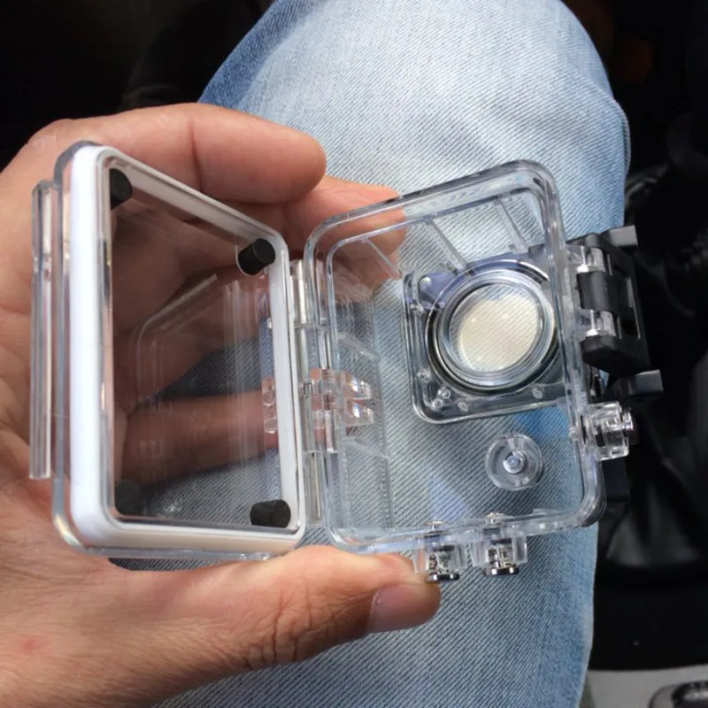 

Camera Waterproof Case Outdoor Sport Action Camera Protective Box Case Transparent Water-Resistant Camera Waterproof Case