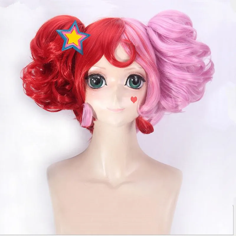 Sweet Curly Hair Lovely Anime Hair Cute Short Hair Festival