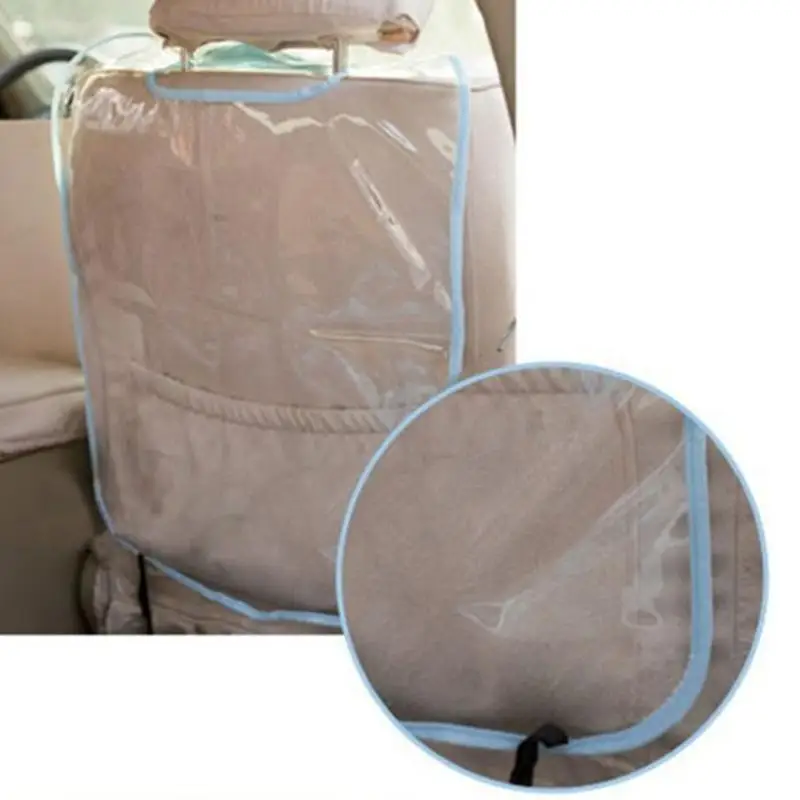 Детская Автомобильная защитная накладка на заднюю часть сиденья для детей, грязеочиститель