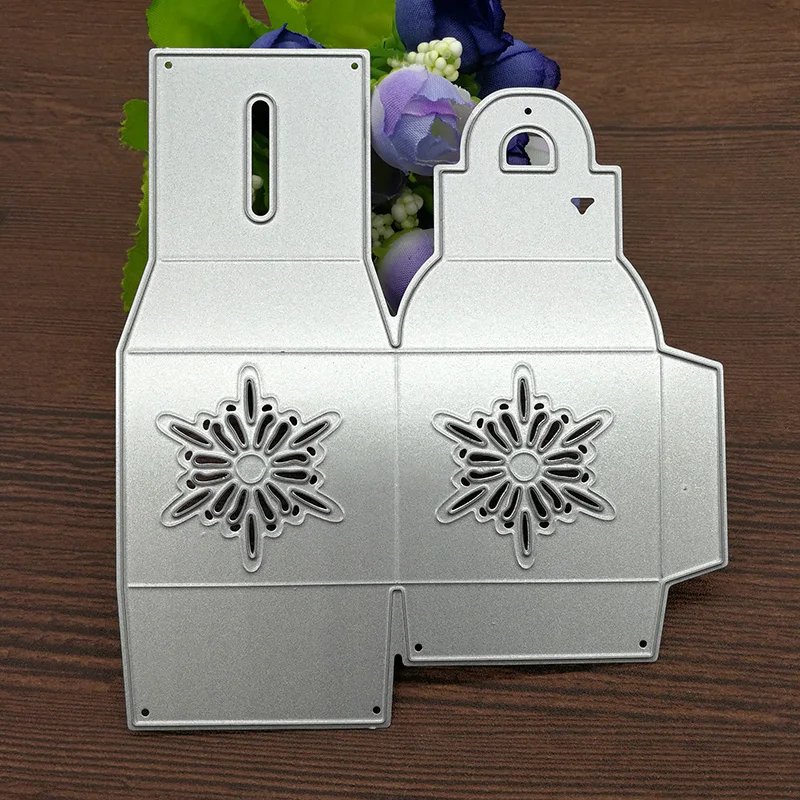 

Lovely Candy Gift Box Metal Cutting Dies Stencil Scrapbooking Photo Album Card Paper Embossing Craft DIY