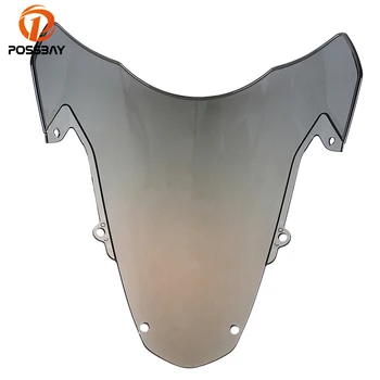 

POSSBAY Motorcycle Windshield Double Bubble for Suzuki K3 2003-2004 Wind Screen Cafe Racer Motocicleta Motocross Windscreen