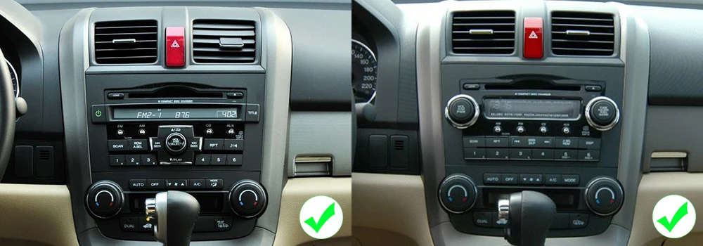 2 Din Car Multimedia Player Android 9 Auto Radio For Honda CR-V CRV 2006~2012 DVD GPS 8 Cores 4GB+32GB Bluetooth WiFi 10