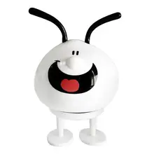 2 шт. инновационное украшение автомобиля прыгающая счастливая собака для уменьшения стресса мультфильм декомпрессионный дизайн