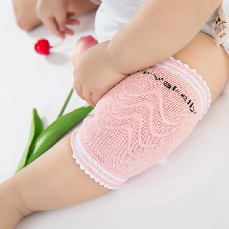 Baby Pure Cotton Sock sleeve Knee Pads Neonatal Toddler Crawling Knee