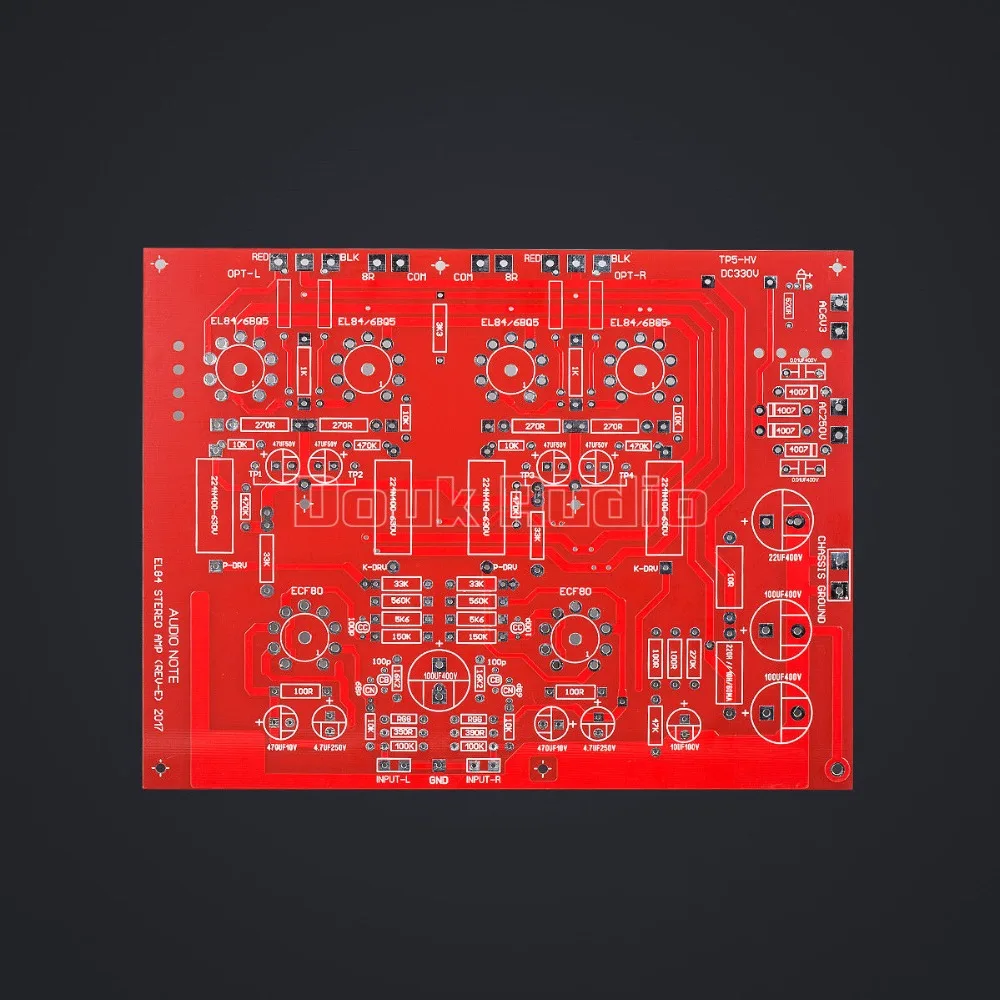 Douk аудио Hi-end стерео Push-Pull аудио Note EL84 PP вакуумный ламповый усилитель PCB | DIY Kit | готовая плата реф аудио Примечание ПП плата