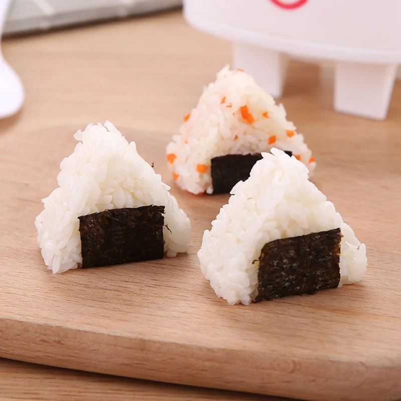 1 шт. устройство для приготовления мясных шариков, инструмент для суши Onigiri, сделай сам, для домашнего рукопожатия, рисовый шар, форма для суши, кухонные гаджеты, пищевой полипропиленовый материал