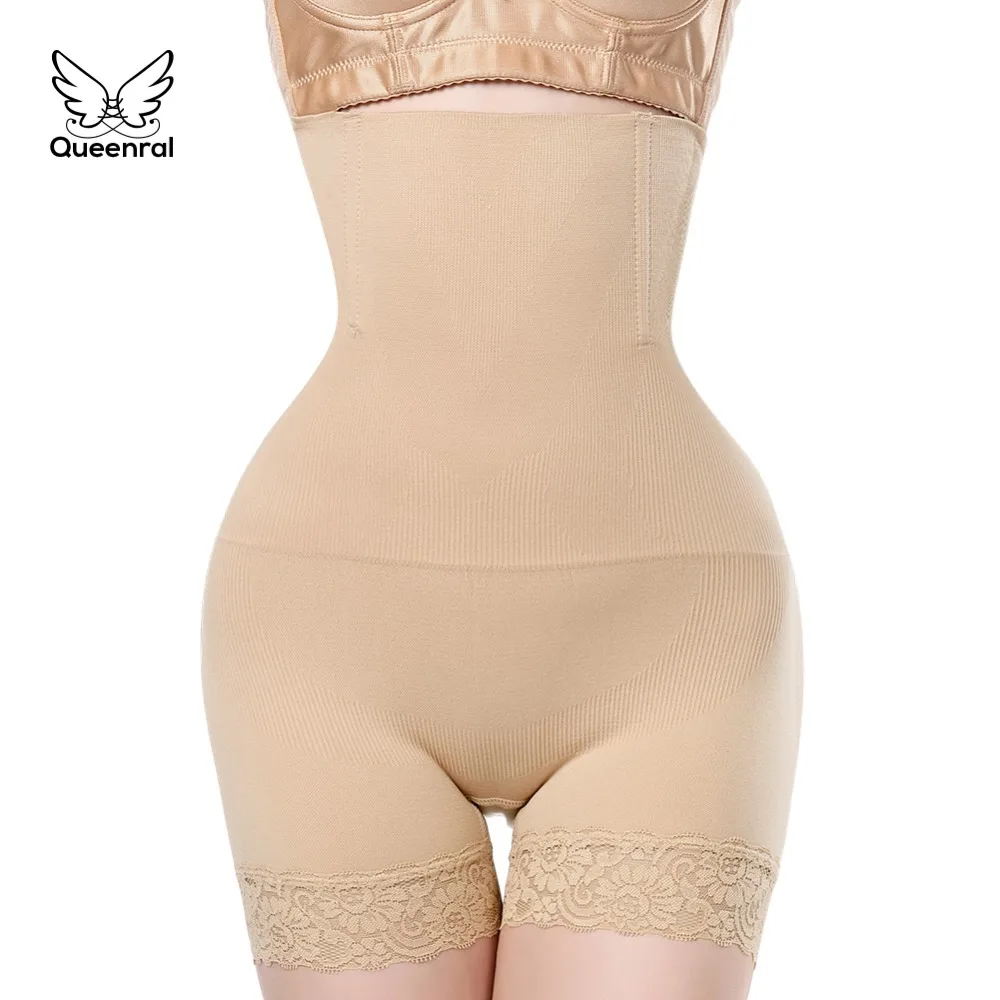 Slimming Briefs 2 pieces tummy Shaper waist trainer butt lifter Women Control Girdle Panties Corrective Underwear Modeling Strap