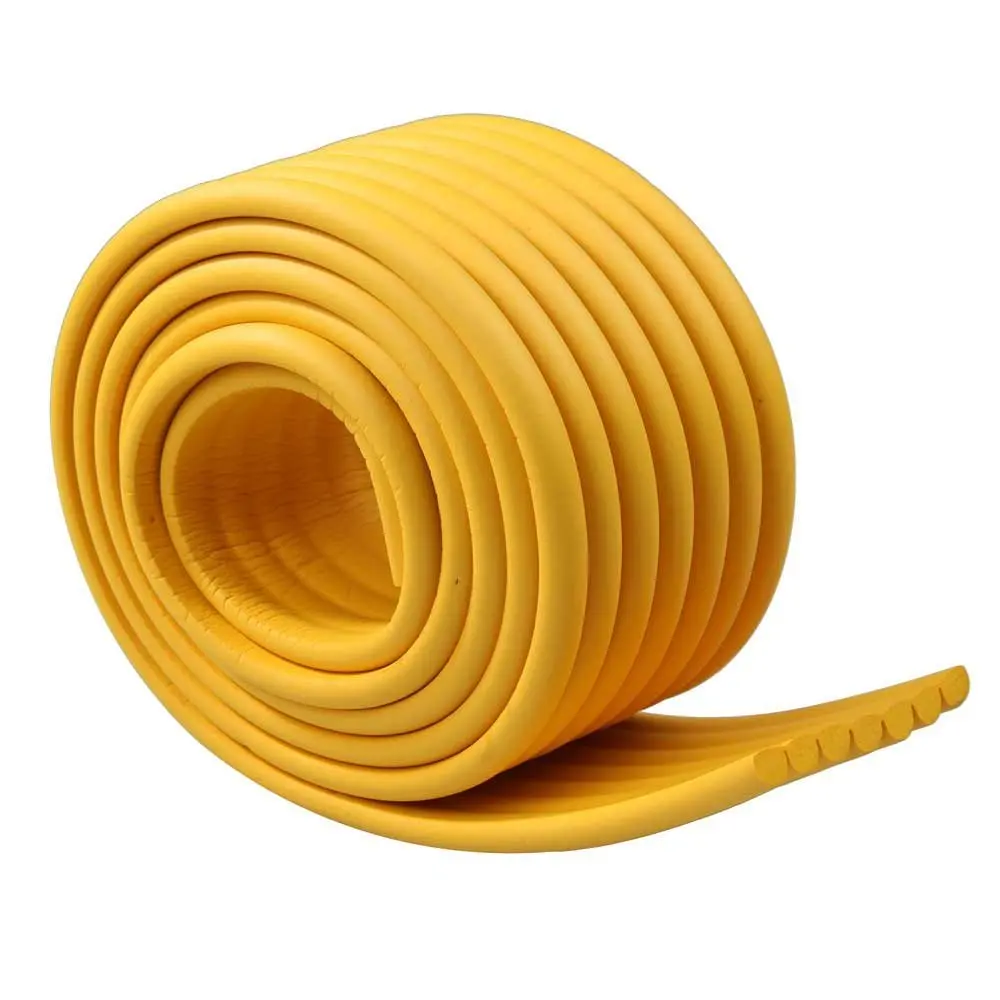 Yellow ABWE Лучшая 2x 2 м x 8 см Детские поролоновые края защита угловая защитная лента DIY ремесло инструмент(желтый - Цвет: Yellow