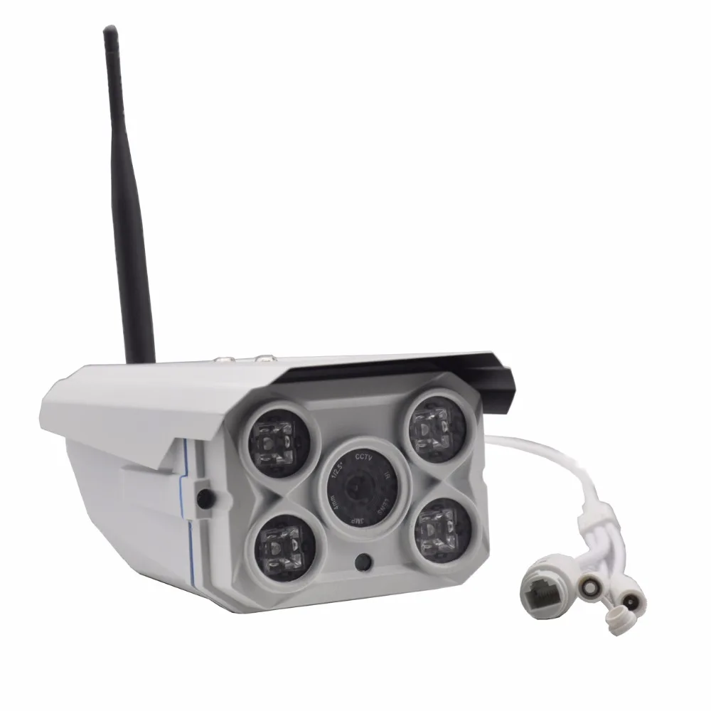 

Outdoor Waterproof WiFi Bullet Camera Network Wireless IP CCTV Camera 8mm Home Protective RJ45 Infrared Security Surveillance