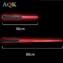 1 шт., креативный подарок для мальчиков и девочек, меч для костюмированного представления, светодиодный вспышка стержень, Детские мигающие игрушки, световой меч, светящийся лазерный меч