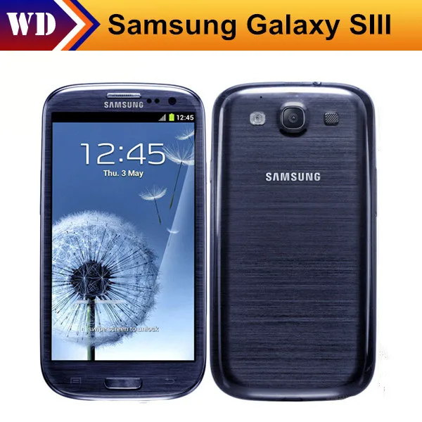 

I9300 Original Unlocked Samsung S3 S III Cell phones Quad Core 4.8'' 8MP NFC GPS Wifi GSM 3G Refurbished