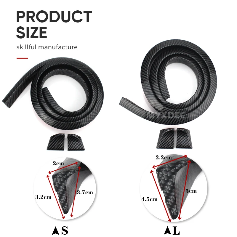 1,5 м автостайлинг 5D Спойлеры из углеродного волокна Стайлинг DIY ремонт спойлер для Audi BMW Toyota Honda KIA hyundai Opel, mazda Ford Skoda