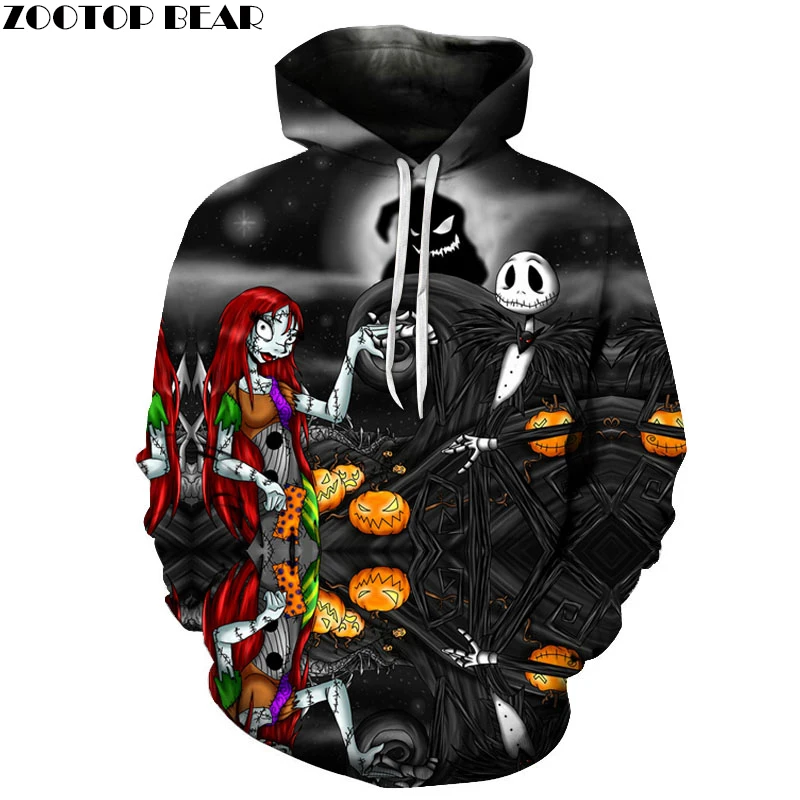 Buy Halloween Skull Sweatshirts Men Women Hoodie 3d Tracksuit Mens Hoodies