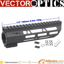 10 шт. Вектор Оптика M16 M4 AR 15 AR15 5.56 мм Super Slim карабин 7 дюймов float Handguard рельсовая м-Лок с М-lok Интимные аксессуары