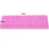 Byjunyeor F1006 flower lace Mat For Cake Border Sugarcraft Gumpaste Cake Decorating Tools ► Photo 3/5