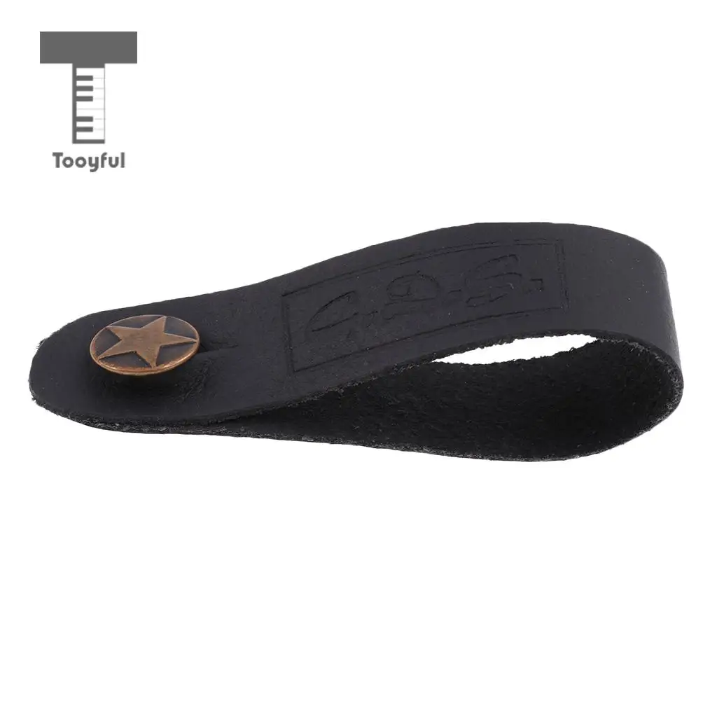 Tooyful Leather Strap Hook Neck Strap Button for Acoustic Classical Guitar /Ukulele Practicers