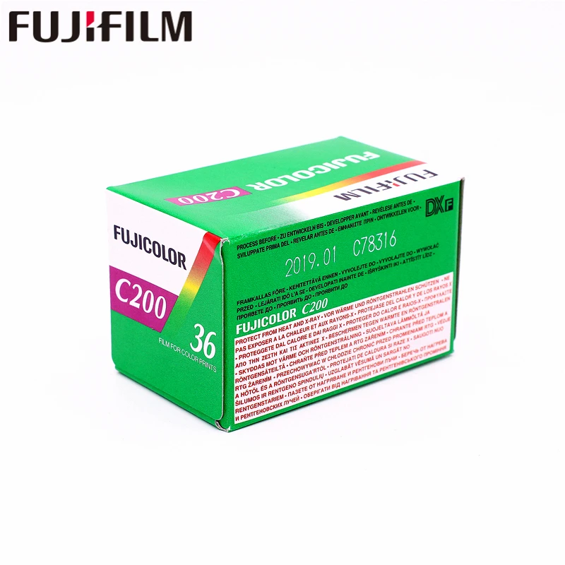 5 рулонов Fujifilm Fujicolor C200 цветная пленка 35 мм 36 экспозиция для формата 135 Holga BC Lomo|film