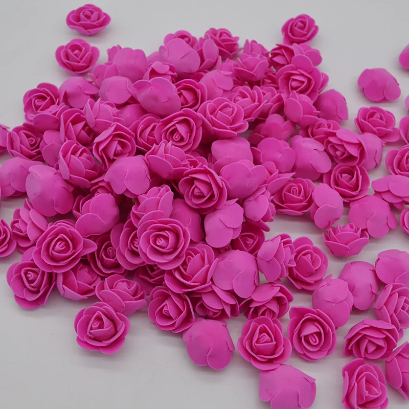 Искусственный цветок розы пена форма медведя Пена Цветок голова DIY ремесло День рождения украшение день Святого Валентина подарок лента Decorati
