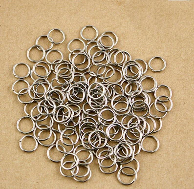 

Approx 680pcs/lot Metal Ring jump rings 0.7X8MM Dia.Findings