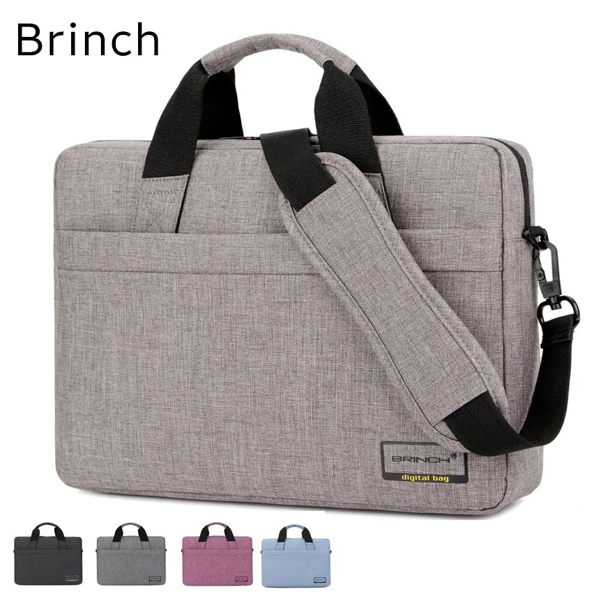 

2019 Newest Brand Brinch Messenger Bag For Laptop 13",14",15",15.6 inch,Case For MacBook Notebook 13.3",Free Drop Shipping BW226
