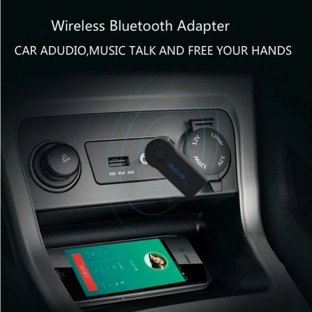 Universal Audio Wireless Bluetooth Receiver Car Music Receiver Adapter  3.5mm Aux Car Bluetooth Adapter Handfree Auto - AliExpress