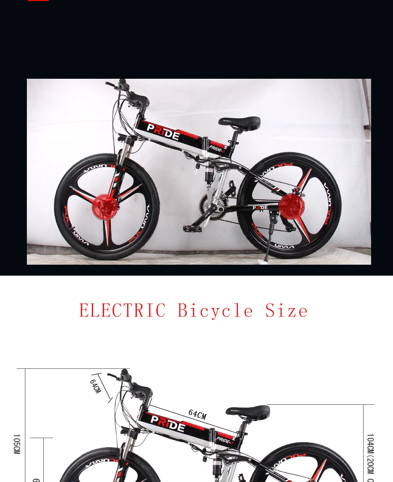 Flash Deal 26inch Electric bike 48V12.5A Lithium Battery Aluminum Alloy Folding electric Bicycle 500W Powerful Mountain /Snow/ city ebike 12