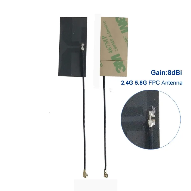 2,4/5,8 wifi PCB PFC антенна клейкий монтажный 1,13 коаксиальный кабель IPEX антенна 10 шт/партия