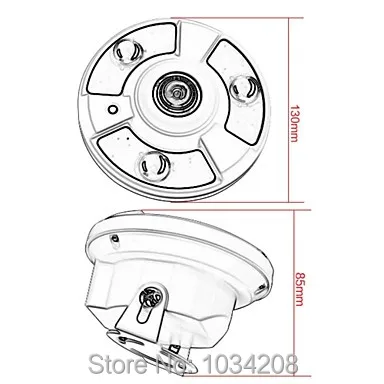 Камера видеонаблюдения рыбий глаз 960 МП 360 P|security dome camera|ahd cctv cameradome camera |