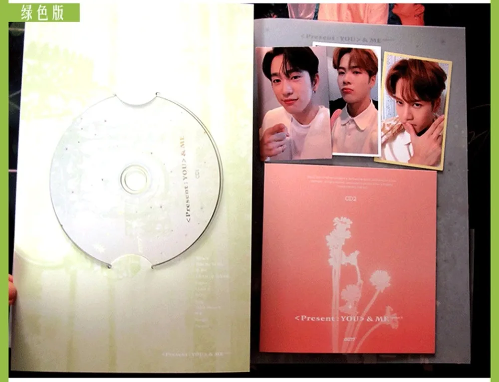 Подписанный GOT7 GOT 7 с автографом 3-й альбом Present: YOU& ME Edition CD+ photobook 122018