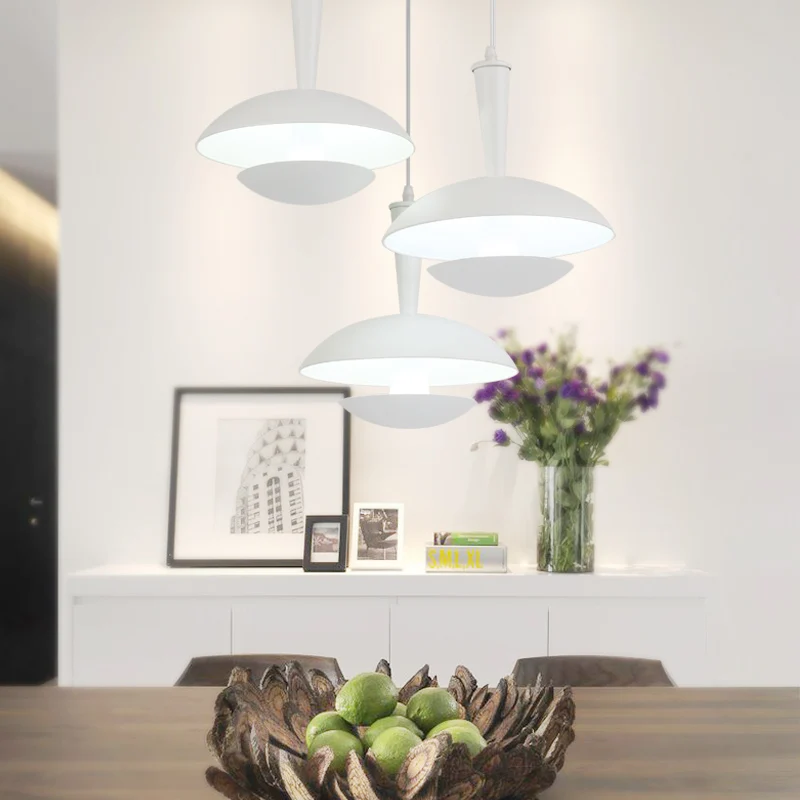 dining room lamp hanging Dining room lamp three creative LED