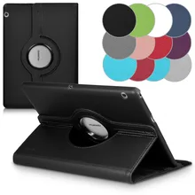 360 градусов вращающийся чехол с текстурой личи чехол для huawei MediaPad T3 10 AGS-W09 AGS-L09 AGS-L03 9," чехол Funda для чехол для игровой площадки 2 9,6