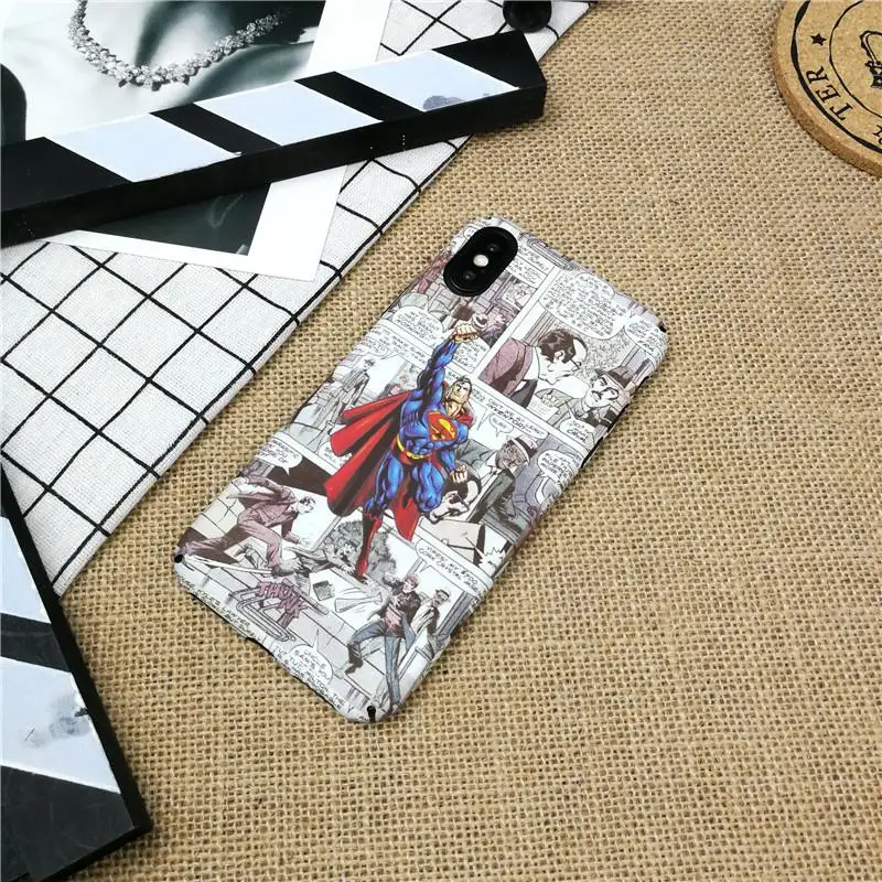 cr Светящийся чехол Marvel с человеком-пауком для iPhone 11 PRO X XS MAX XR 8 7 6 6s plus, жесткий пластиковый чехол для телефона с изображением Железного человека - Цвет: cr