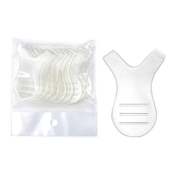 

10pcs/Pack Silicone Eyelashes Lift Lifting Curler Brush Y Shape Eye Lash Extension Graft Cleaning Brush Tool