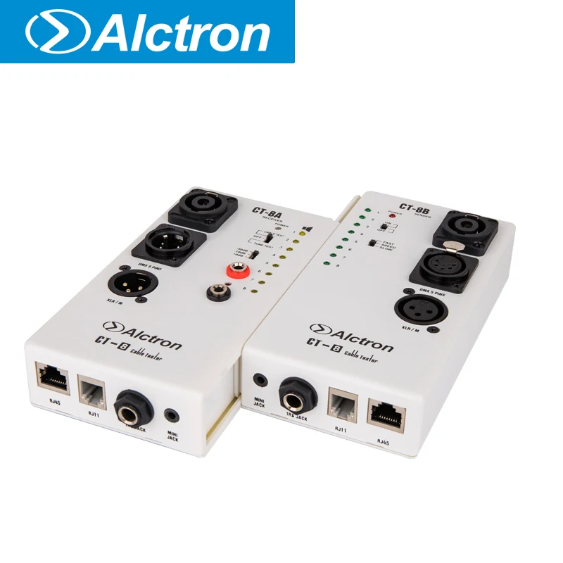 Alctron CT-8 multi-pirpose audio cable tester test