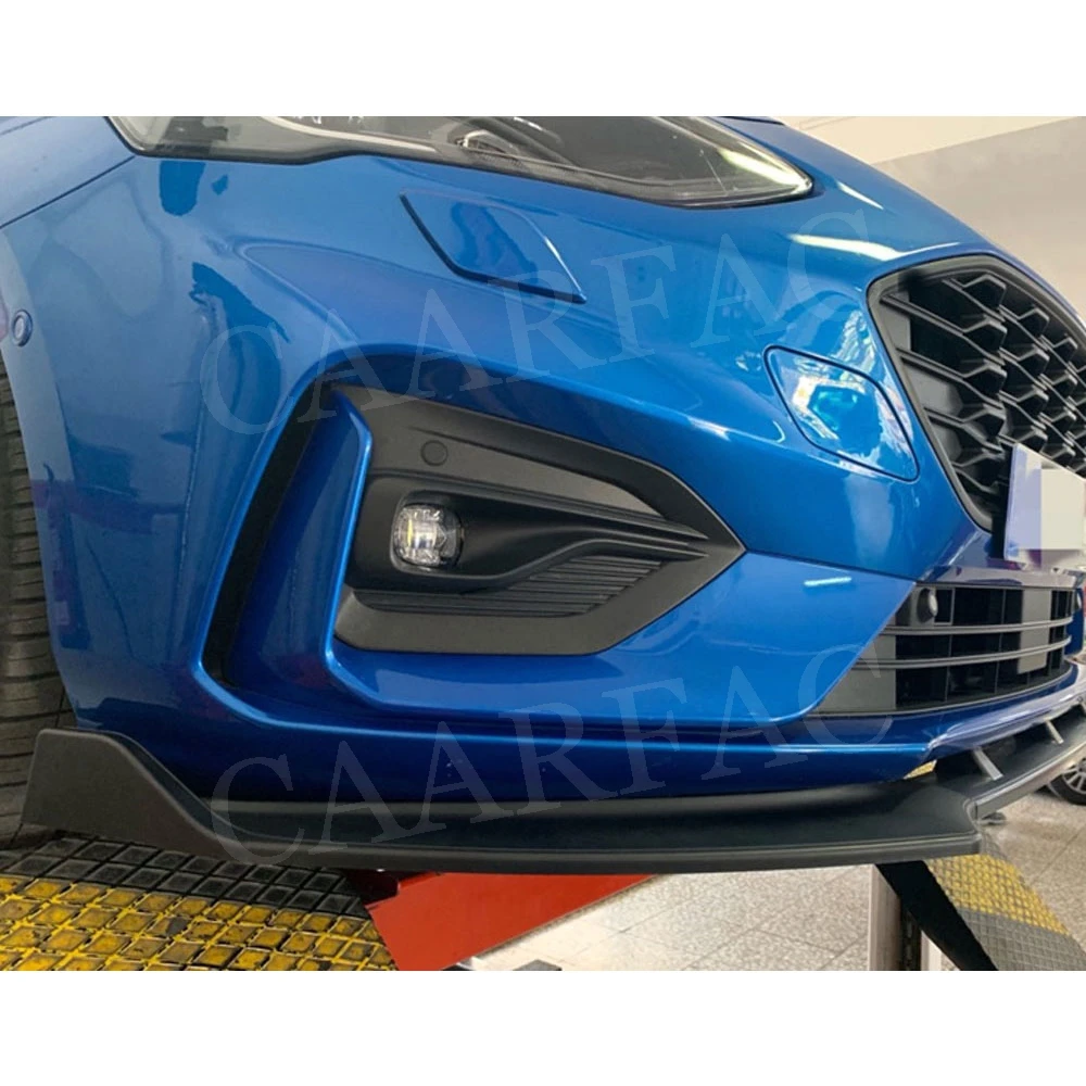 Высококачественная накладка на передний спойлер из АБС пластика для Ford Focus седан