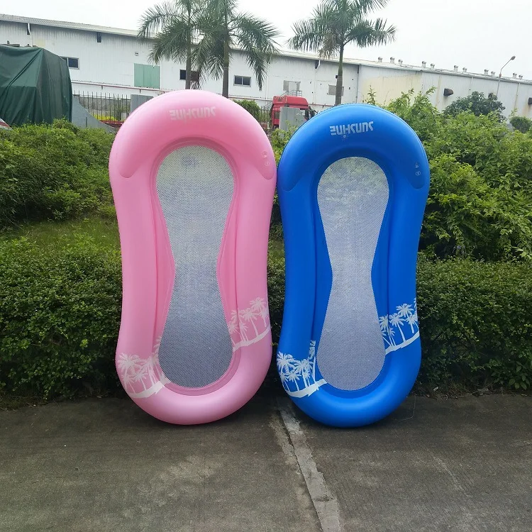 180 см гигантский гамак для воды надувной матрас для бассейна для взрослых женщин мужчин сетка плавательные кольца пляжные игрушки