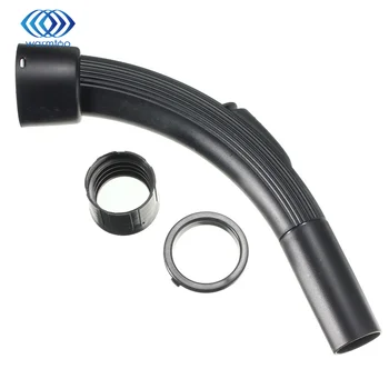 

Durable Quality 32mm Spare Part Vacuum Cleaner Filter Hose Bent End Curved Handle Black Plastic