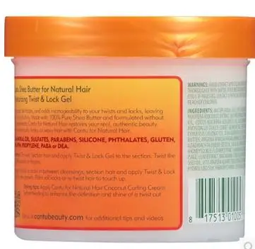 Cantu Shea Butter Natural Hair Moisturizing Twist Lock Gel 370g