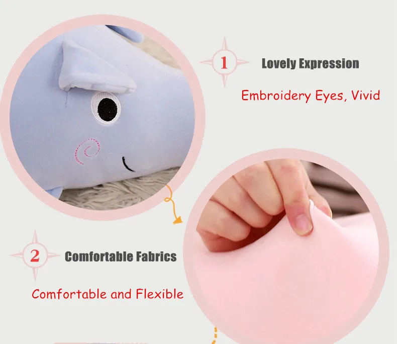 Cuddly Soft Lying Piggy Plush Pillows Doll Big Stuffed Animals Pig Toy for Children Gift Decoration 35inch 90cm DY50446 (4)