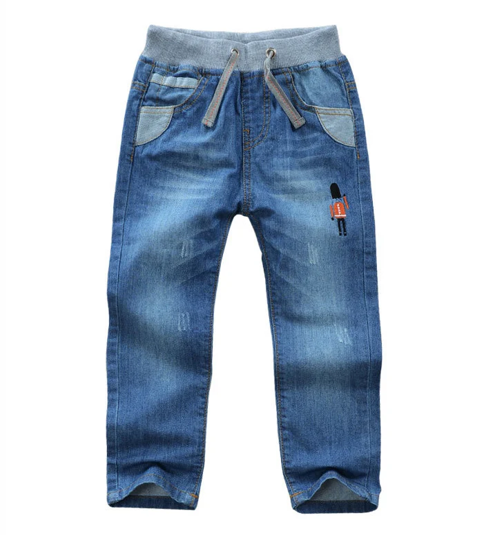 

Baby boys Toddler kids Jeans Long Trousers Cotton Denim Pants for Spring Autumn Clothes 2T 3T 4T 5 6 8 9 Years Old Boy Children