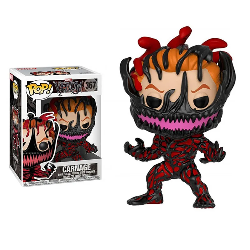 

FUNKO POP Marvel Venomized Carnage Vinyl Doll Avengers Action Figures Collection Model figure Toys Gifts brinquedos