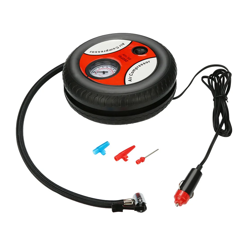 Франшиза 2019 Новый мини воздушный компрессор Насосы 260PSI DC 12V портативный