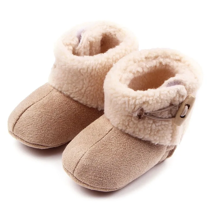 Уютная детская обувь зима девочка/мальчик пинетки для новорожденных малышей удобные детские кроватки обувь