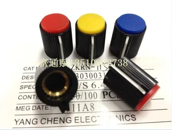

[vk]T plastic Bakelite knob 115B aperture 13*15 6.4MM suitable instrumentation surfaces switch cap