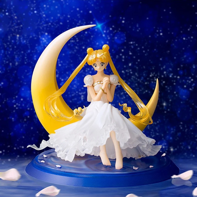 Sailor Moon Action Figure 1/8 scale painted figure Princess Serenity ... - Sailor Moon Action Figure 1 8 Scale PainteD Figure Princess Serenity Doll PVC ACGN Figure Toy