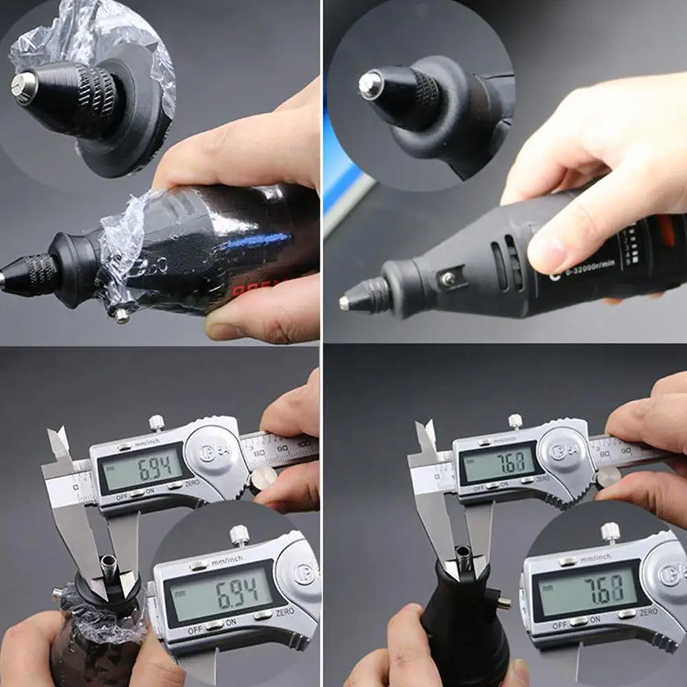 Litake 3-jaw Electric Grinder Flexible Shaft Drill Chuck Power Tool Accessories