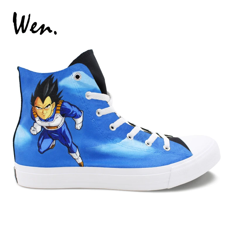 dragon ball z painted shoes