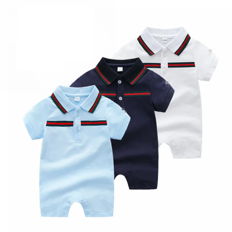 

Newborn Baby Boys Clothes Set 0-24 Summer Infant Rompers+ Baby Hat 2Pcs Newborn Clothing Sets Jumpsuit Baby