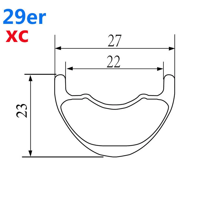 Discount Flyweight 270g Only 29er MTB Wheel Carbon Rim 24H 28H 32H For XC Cross Country Mountain bike Wheelset 3k 6k 12k Ud Matte Glossy 5